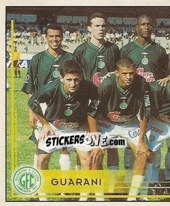 Cromo Equipe de foto - Campeonato Brasileiro 2001 - Panini