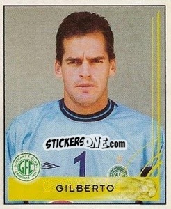 Cromo Gilberto - Campeonato Brasileiro 2001 - Panini