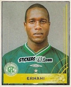 Cromo Ernani - Campeonato Brasileiro 2001 - Panini