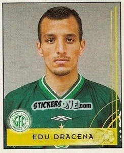 Figurina Edu Dracena - Campeonato Brasileiro 2001 - Panini