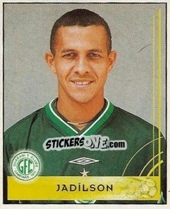 Sticker Jadílson - Campeonato Brasileiro 2001 n. 186 - Panini