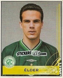 Figurina Élder - Campeonato Brasileiro 2001 - Panini