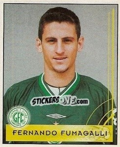 Cromo Fernando Fumagalli - Campeonato Brasileiro 2001 n. 191 - Panini