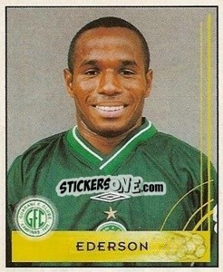 Cromo Ederson - Campeonato Brasileiro 2001 - Panini