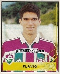 Figurina Flávio - Campeonato Brasileiro 2001 - Panini