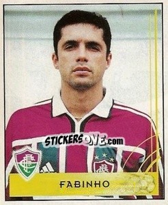 Sticker Fabinho - Campeonato Brasileiro 2001 - Panini