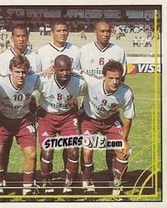 Cromo Equipe de foto - Campeonato Brasileiro 2001 - Panini