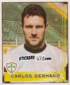 Cromo Carlos Germano - Campeonato Brasileiro 2001 - Panini