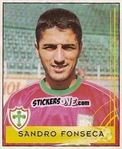Cromo Sandro Fonseca - Campeonato Brasileiro 2001 - Panini