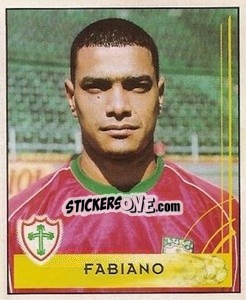 Sticker Fabiano - Campeonato Brasileiro 2001 n. 222 - Panini