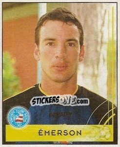 Sticker Émerson - Campeonato Brasileiro 2001 - Panini