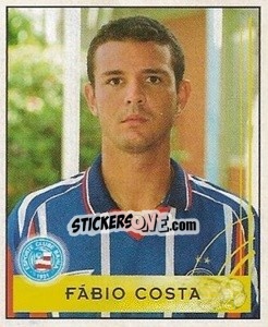 Sticker Fábio Costa - Campeonato Brasileiro 2001 - Panini