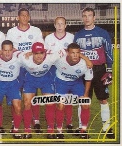 Cromo Equipe de foto - Campeonato Brasileiro 2001 - Panini