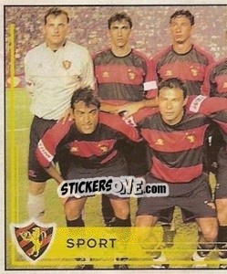 Sticker Equipe de foto - Campeonato Brasileiro 2001 - Panini