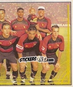 Figurina Equipe de foto - Campeonato Brasileiro 2001 - Panini