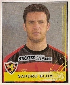Figurina Sandro Blum - Campeonato Brasileiro 2001 - Panini
