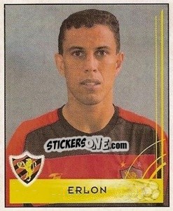 Figurina Erlon - Campeonato Brasileiro 2001 - Panini