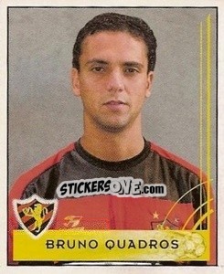 Cromo Bruno Quadros - Campeonato Brasileiro 2001 - Panini