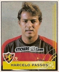 Cromo Marcelo Passos - Campeonato Brasileiro 2001 - Panini