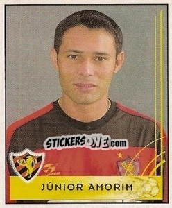 Sticker Júnior Amorim - Campeonato Brasileiro 2001 - Panini