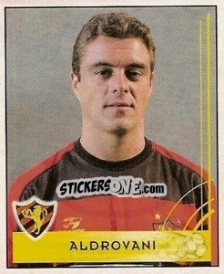 Sticker Aldrovani - Campeonato Brasileiro 2001 - Panini