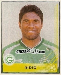 Figurina Īndio - Campeonato Brasileiro 2001 - Panini