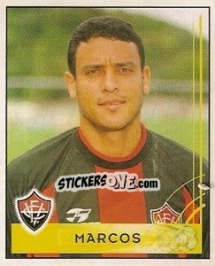 Figurina Marcos - Campeonato Brasileiro 2001 - Panini