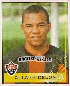 Sticker Allann Delon - Campeonato Brasileiro 2001 - Panini