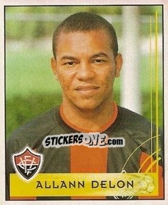 Sticker Allann Delon - Campeonato Brasileiro 2001 n. 286 - Panini