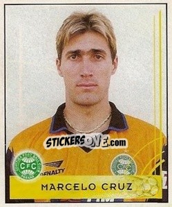 Cromo Marcelo Cruz - Campeonato Brasileiro 2001 - Panini