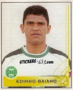 Sticker Edinho Baiano - Campeonato Brasileiro 2001 n. 291 - Panini