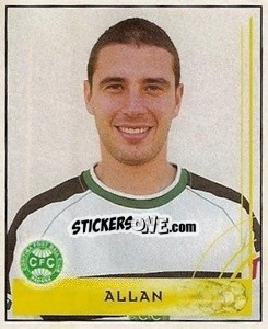 Sticker Allan - Campeonato Brasileiro 2001 n. 292 - Panini