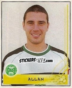 Sticker Allan - Campeonato Brasileiro 2001 - Panini