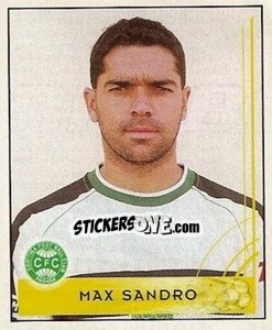Figurina Max Sandro - Campeonato Brasileiro 2001 - Panini
