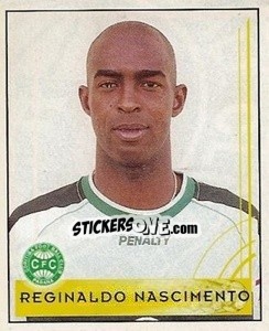 Cromo Reginaldo Nascimento - Campeonato Brasileiro 2001 - Panini