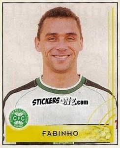 Sticker Fabinho - Campeonato Brasileiro 2001 - Panini