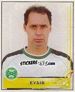 Sticker Evair - Campeonato Brasileiro 2001 - Panini