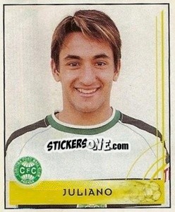 Sticker Juliano - Campeonato Brasileiro 2001 - Panini