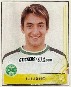 Sticker Juliano - Campeonato Brasileiro 2001 n. 298 - Panini