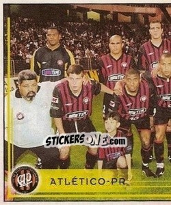 Cromo Equipe de foto - Campeonato Brasileiro 2001 - Panini