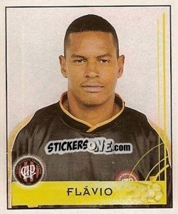 Cromo Flávio - Campeonato Brasileiro 2001 - Panini
