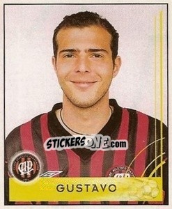 Sticker Gustavo - Campeonato Brasileiro 2001 - Panini