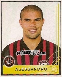 Sticker Alessandro - Campeonato Brasileiro 2001 - Panini