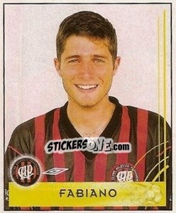 Cromo Fabiano - Campeonato Brasileiro 2001 - Panini