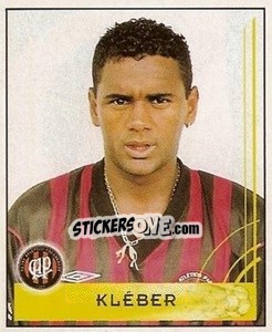 Sticker Kléber - Campeonato Brasileiro 2001 n. 320 - Panini
