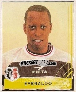Sticker Everaldo - Campeonato Brasileiro 2001 - Panini