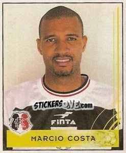 Sticker Marcio Costa - Campeonato Brasileiro 2001 n. 329 - Panini