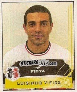Cromo Luisinho Vieira - Campeonato Brasileiro 2001 - Panini