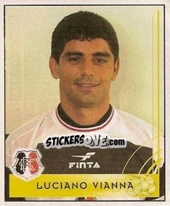 Cromo Luciano Vianna - Campeonato Brasileiro 2001 - Panini