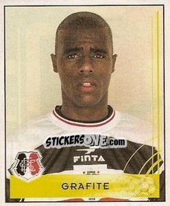 Sticker Grafite - Campeonato Brasileiro 2001 - Panini